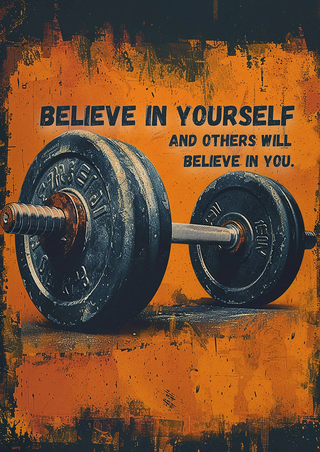 Motivational Positive Quote Canvas