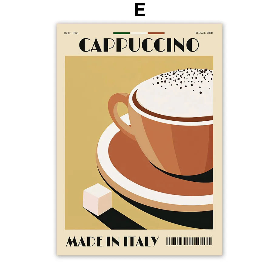 Italian Espresso Coffee Pot Print