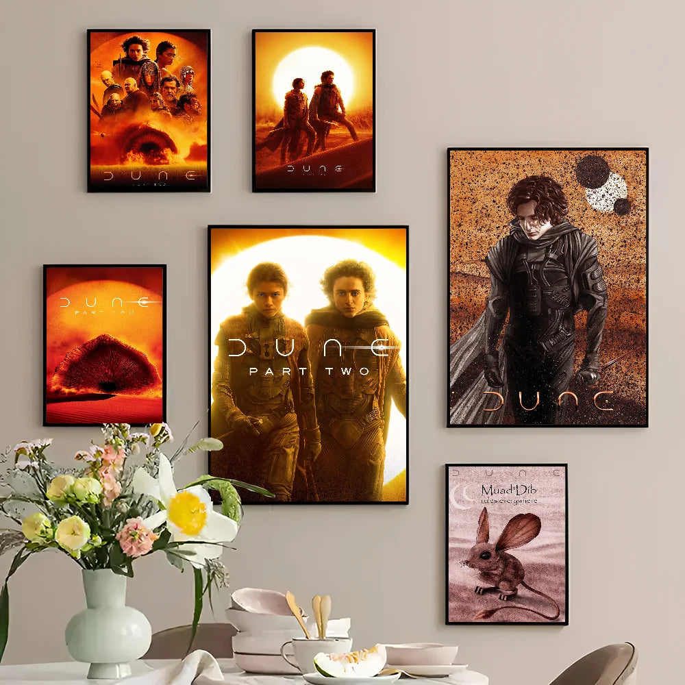 Dune 2024 Sci-Fi Poster