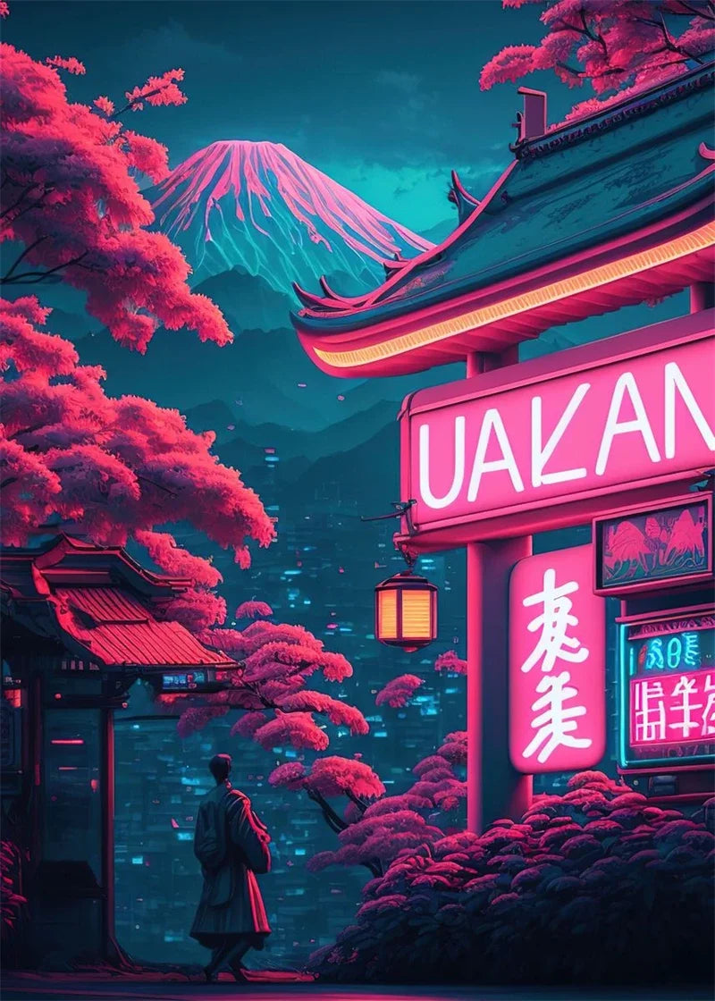 Tokyo Neon Anime Poster