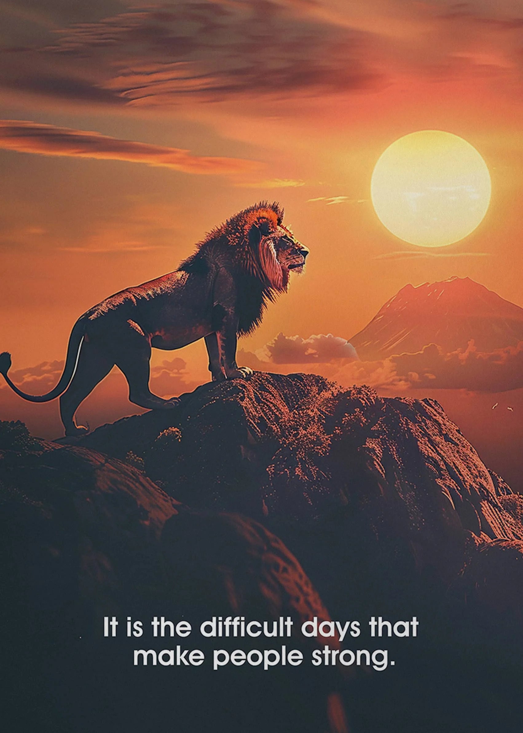 Motivational Positive Quote Canvas