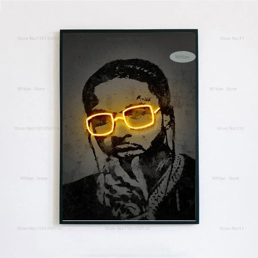 Pop Art Album Smoke Poster