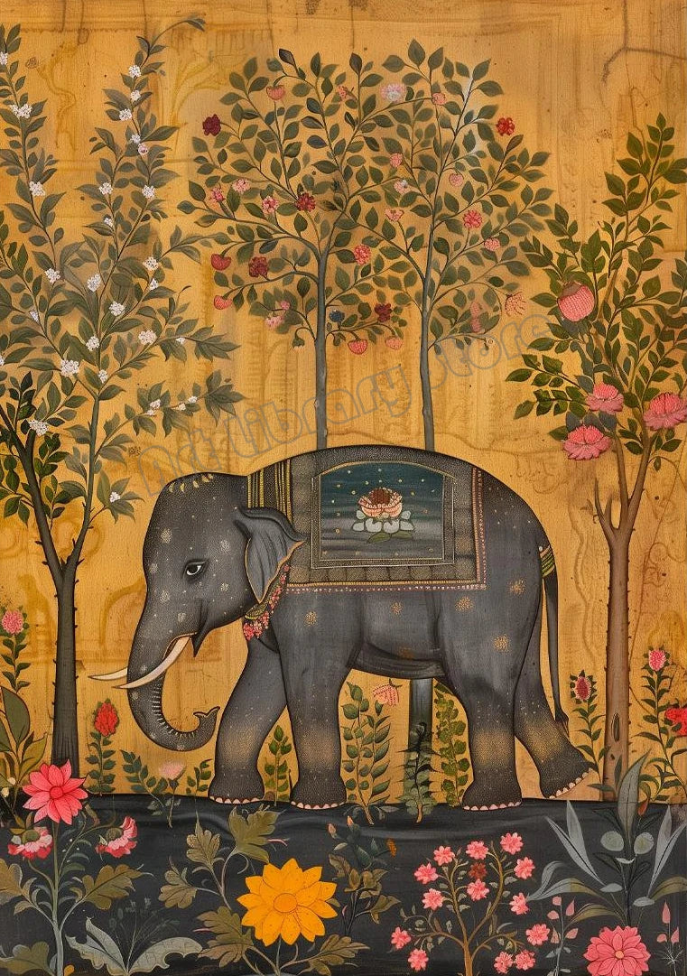 Indian Traditional Lady Poster