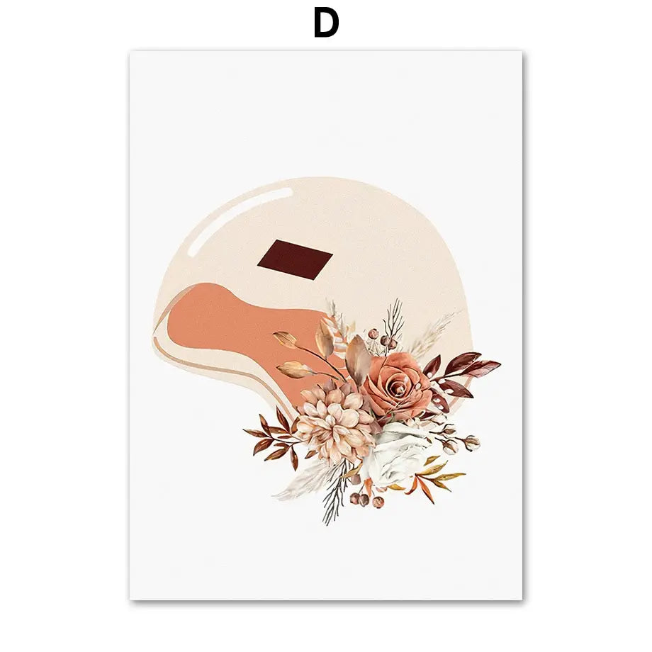 Boho Nail Salon Wall Art