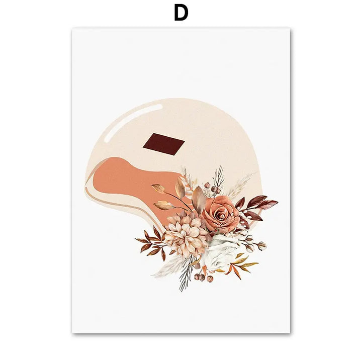 Boho Nail Salon Wall Art