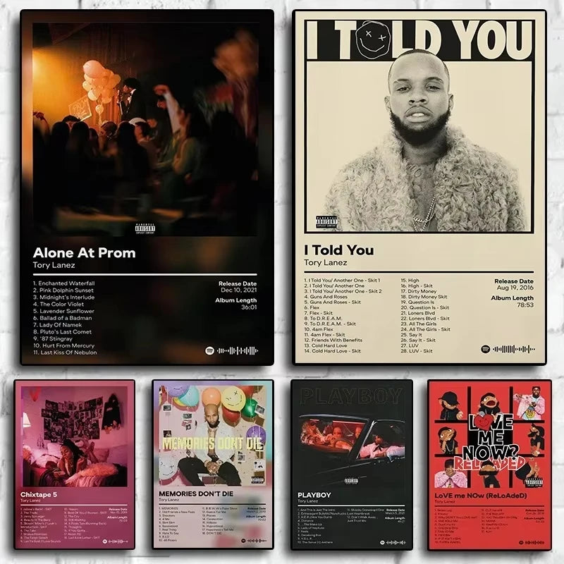 Tory Lanez Tracklist Poster