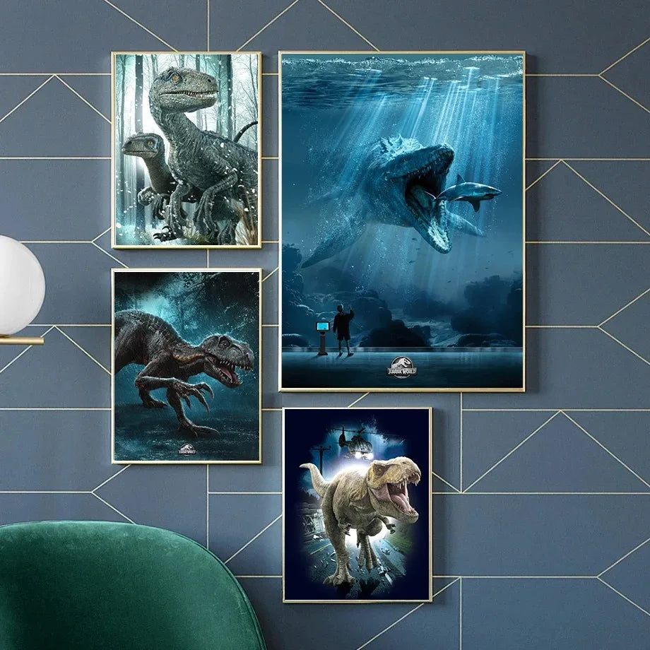 Jurassic Raptor Movie Poster