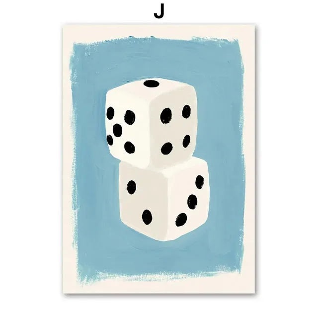 Colorful Crocodile Fish Abstract Canvas