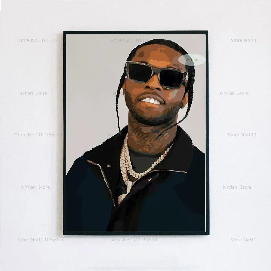 Pop Art Album Smoke Poster