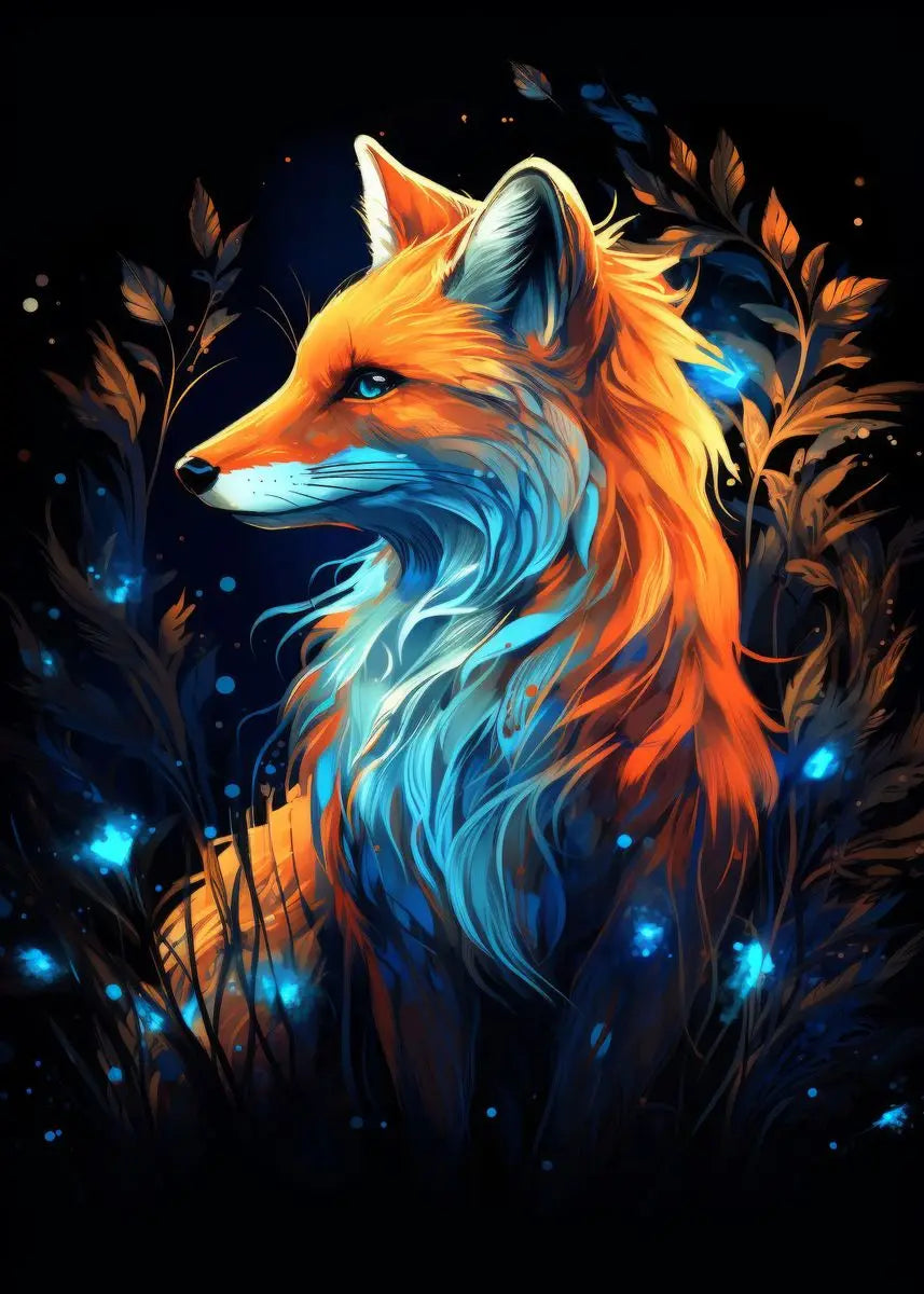 Forest Fox Wall Poster