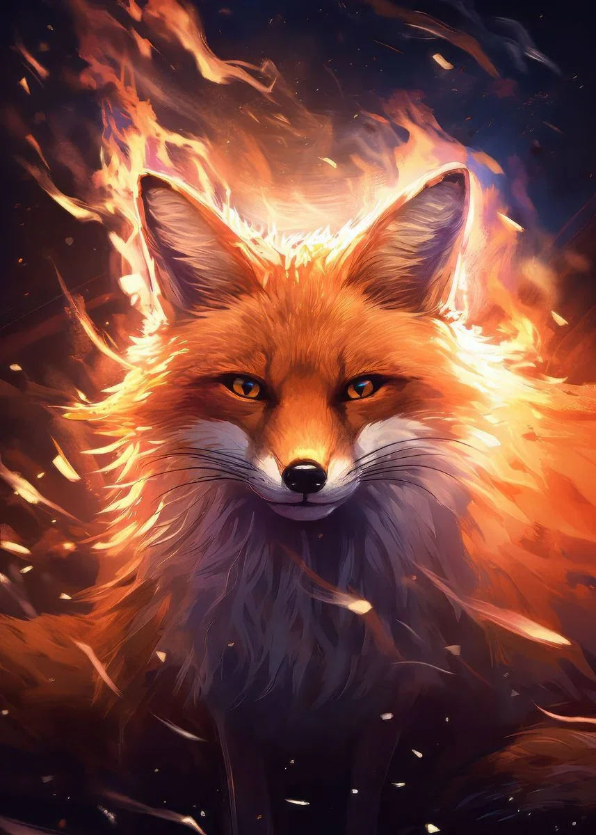 Forest Fox Wall Poster