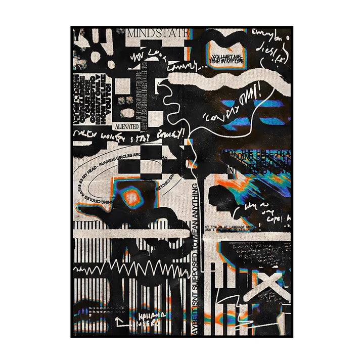 Retro Abstract Extreme Canvas