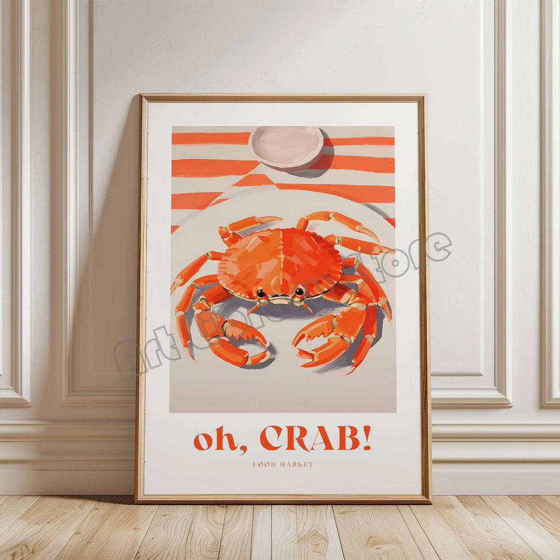 Retro Italian Food Illustration