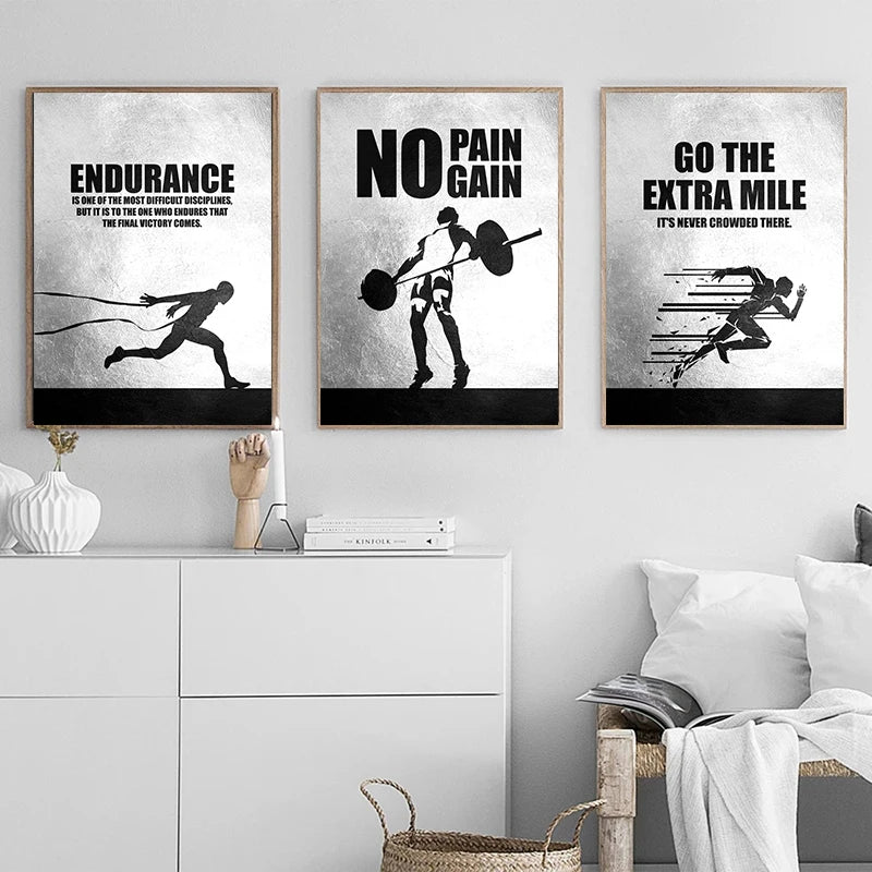 Motivational Black Quote Poster