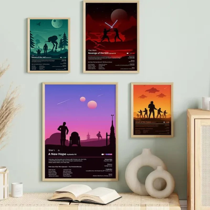 Sci-Fi Planet Fantasy Poster