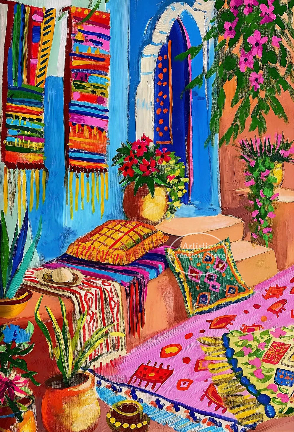 Marrakesh Morocco Travel Poster