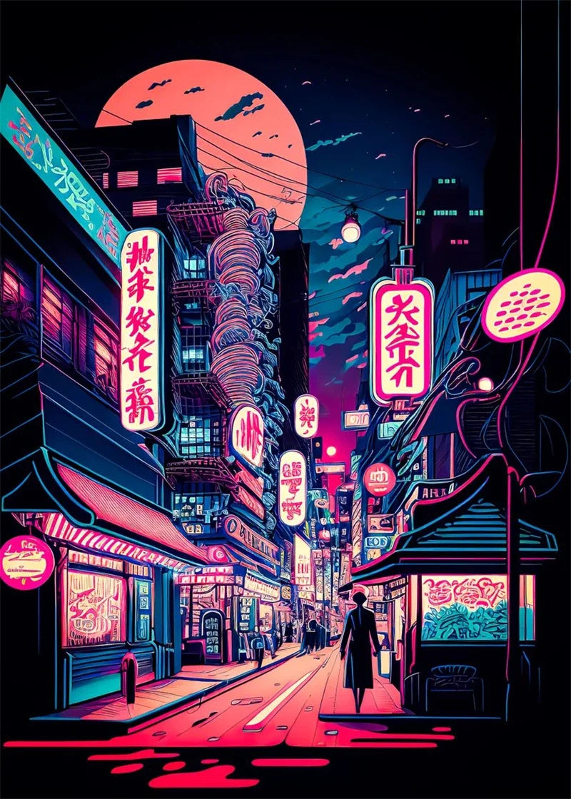 Tokyo Neon Anime Poster