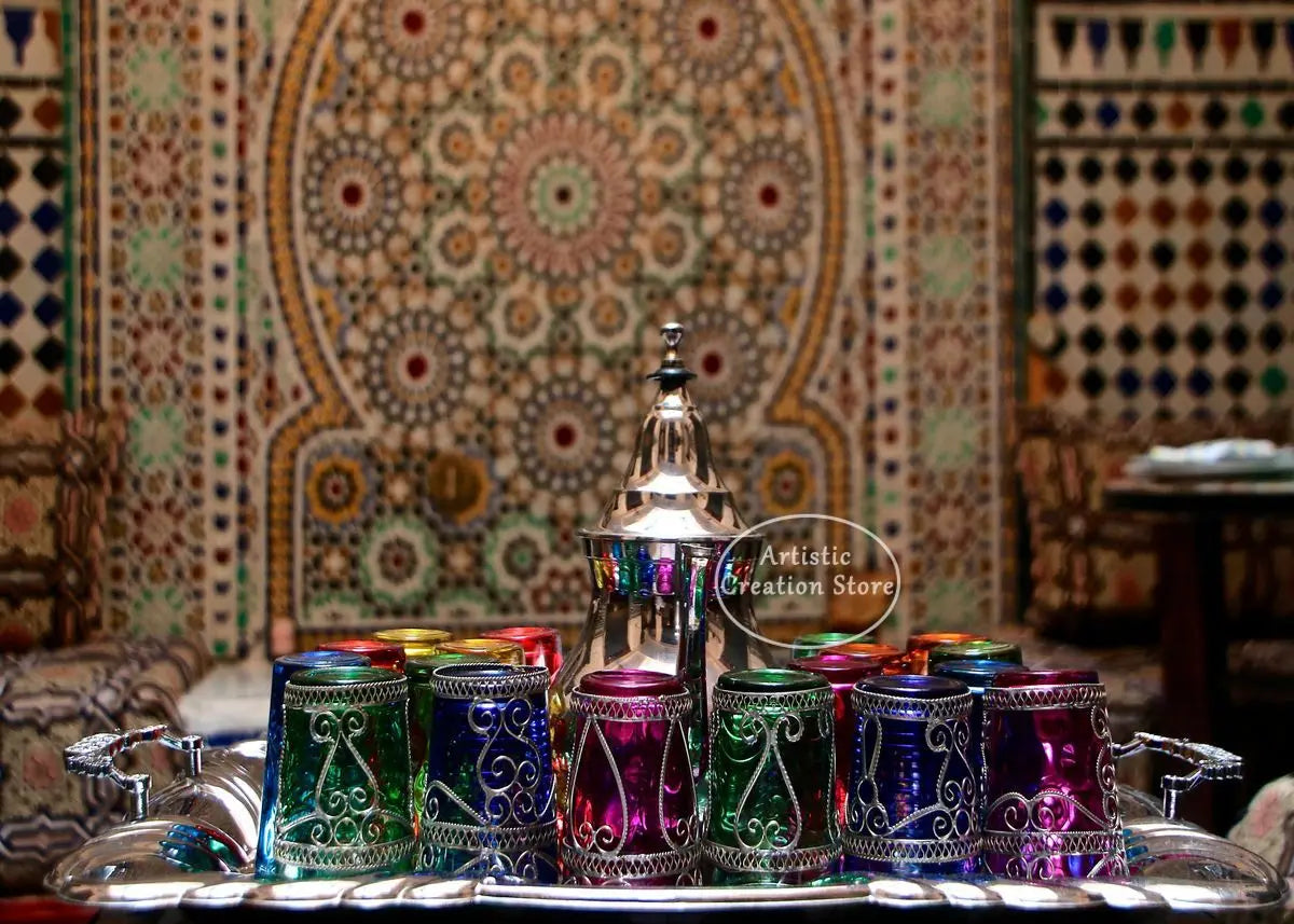 Morocco Sunset Wall Canvas