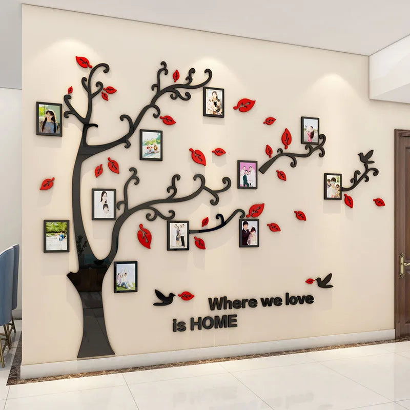 Acrylic Family Tree Sticker