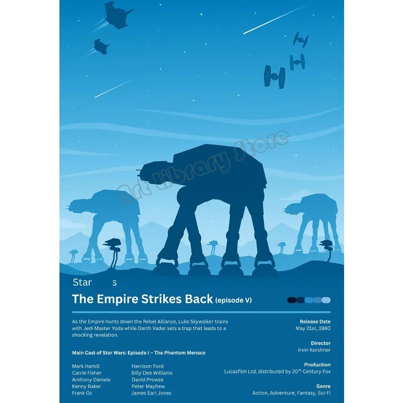 Sci-Fi Planet Fantasy Poster