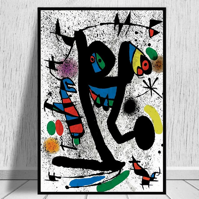 Joan Miro Surreal Art Print