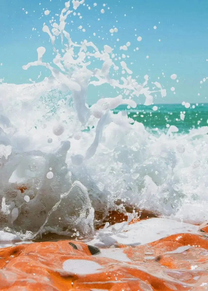 Simple Ocean Beach Canvas