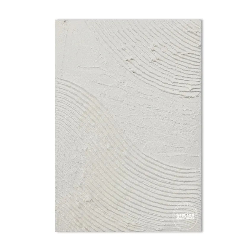White Line Concept Art Canvas