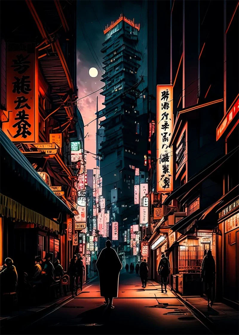 Tokyo Neon Anime Poster