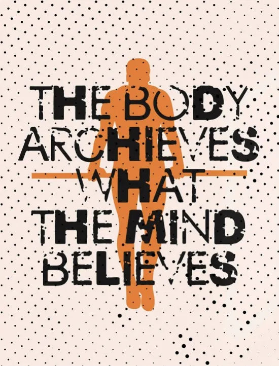 Minimalist Fitness Gym Poster