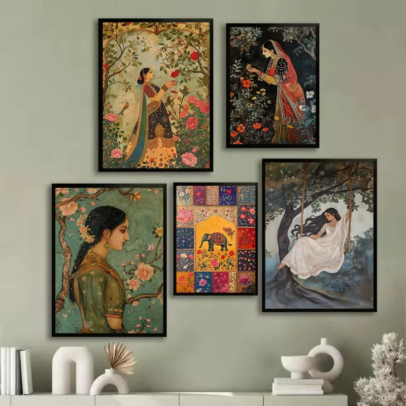 Indian Traditional Lady Poster