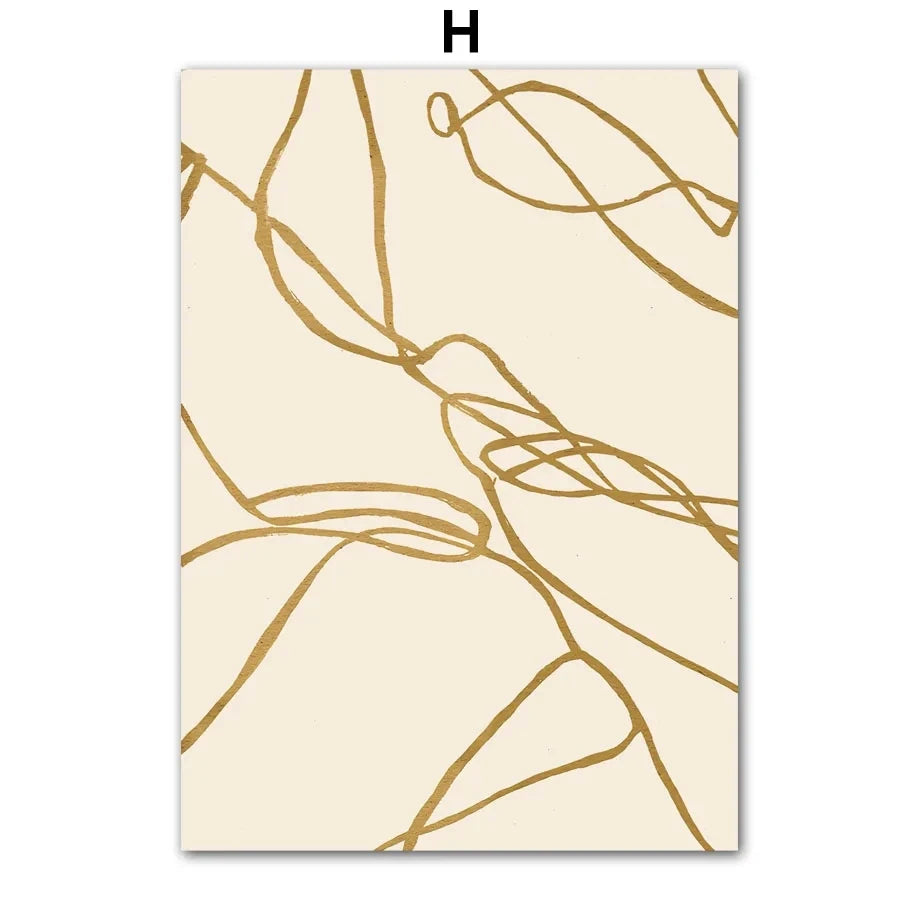 Boho Matisse Sunflower Canvas