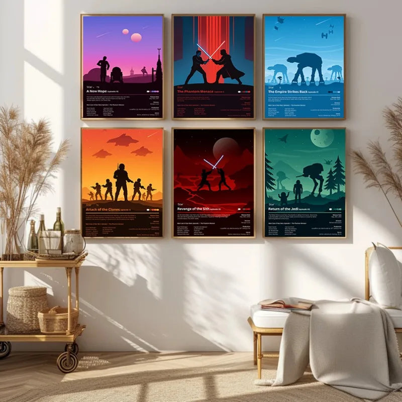 Sci-Fi Planet Fantasy Poster