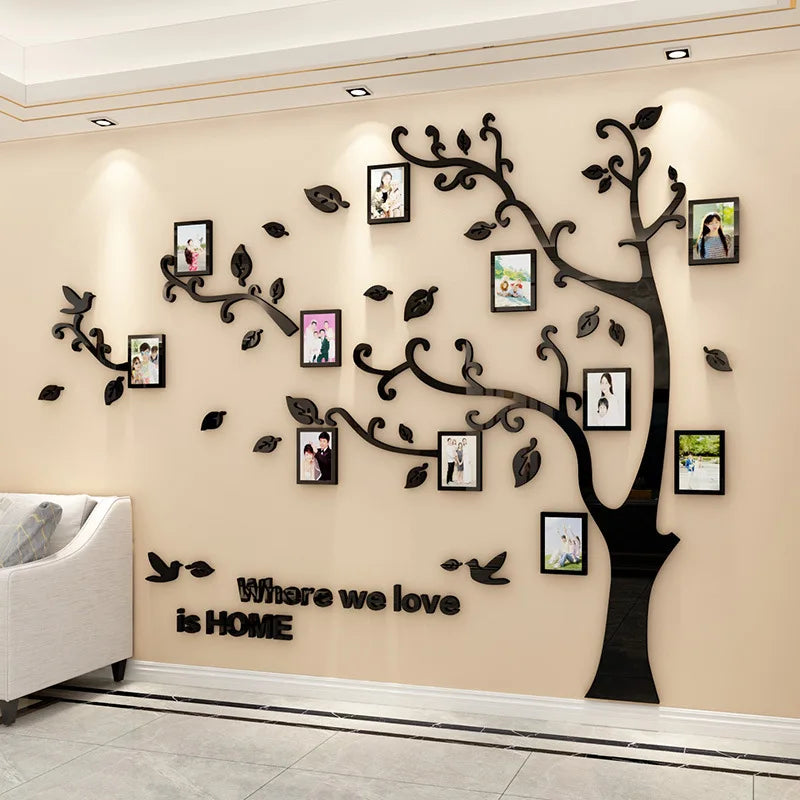 Acrylic Family Tree Sticker
