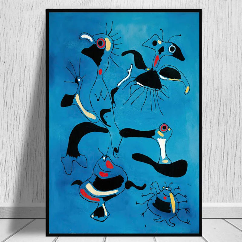 Joan Miro Surreal Art Print