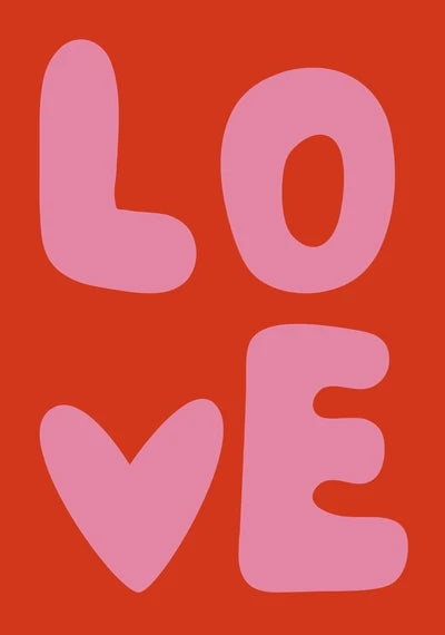 Chaos Typography Canvas Art