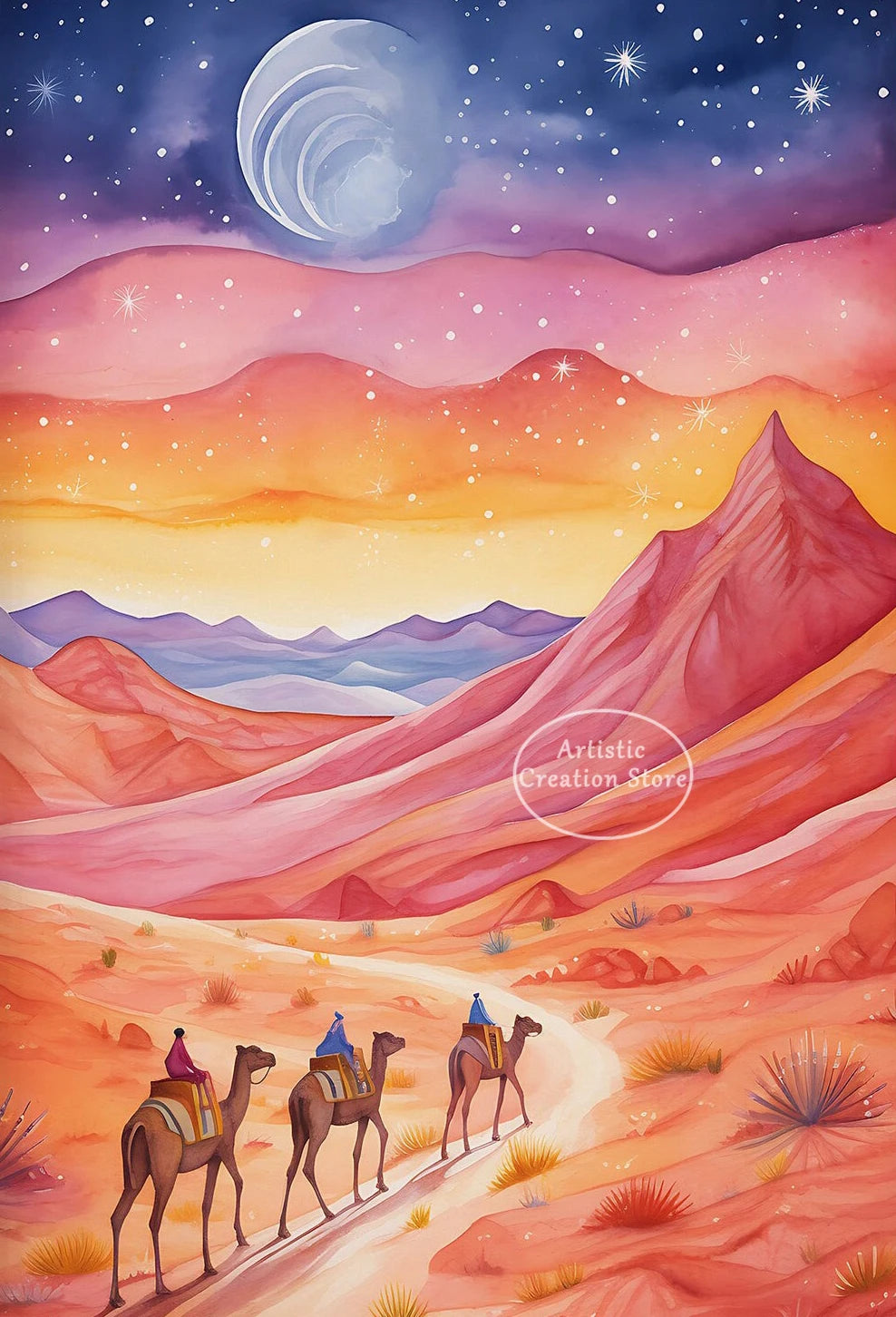 Marrakesh Morocco Travel Poster