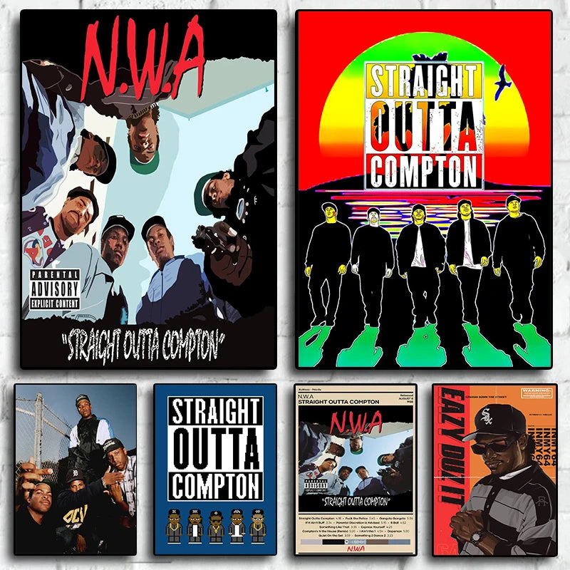 NWA Straight Outta Compton Poster