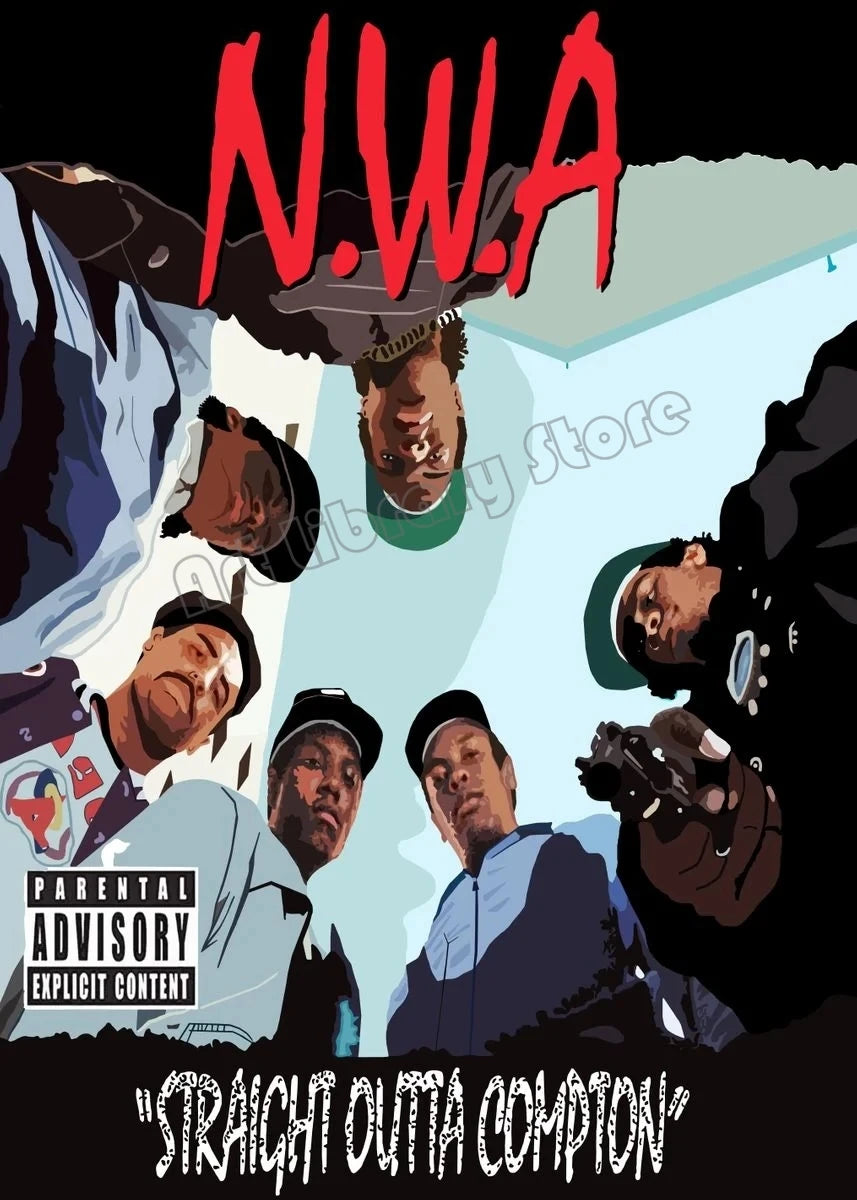 NWA Straight Outta Compton Poster