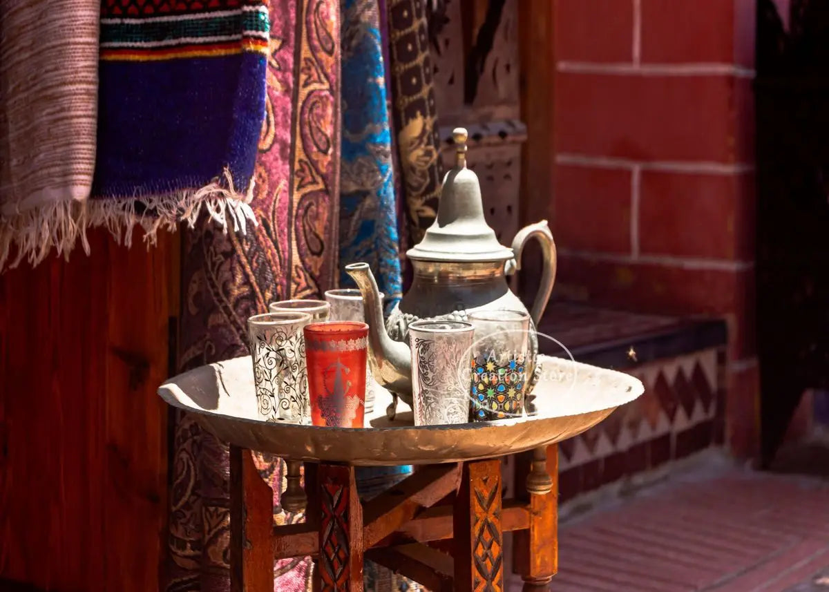 Morocco Sunset Wall Canvas