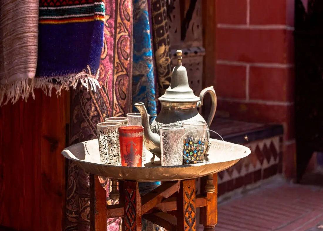 Morocco Sunset Wall Canvas