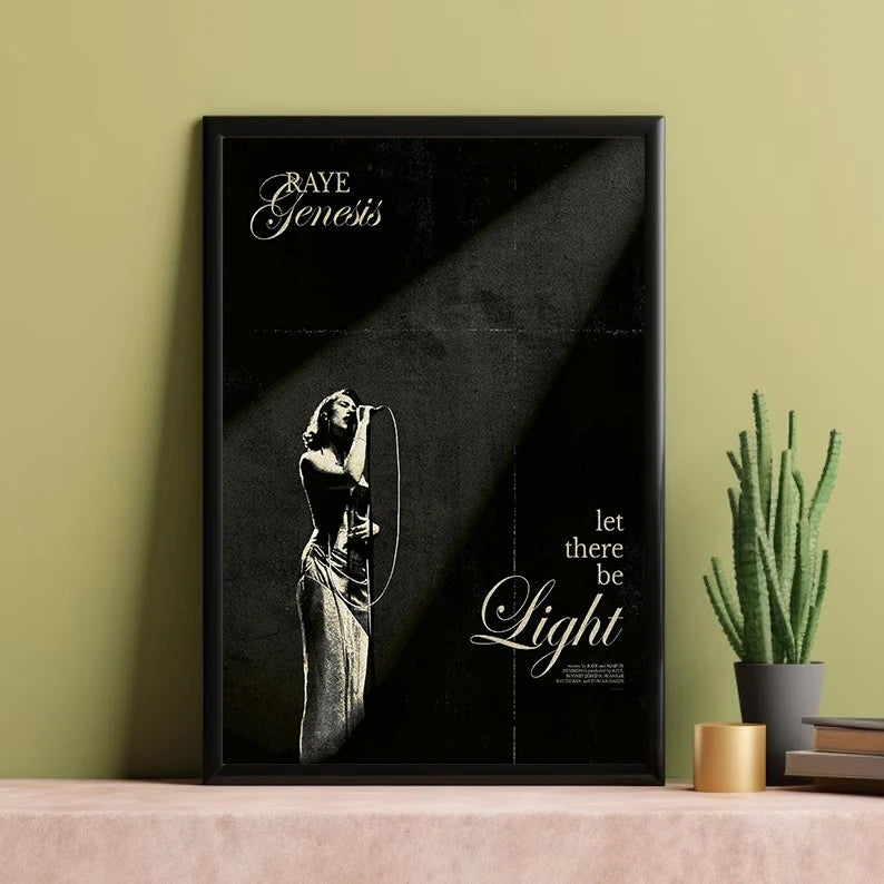 Raye Music Tracklist Poster