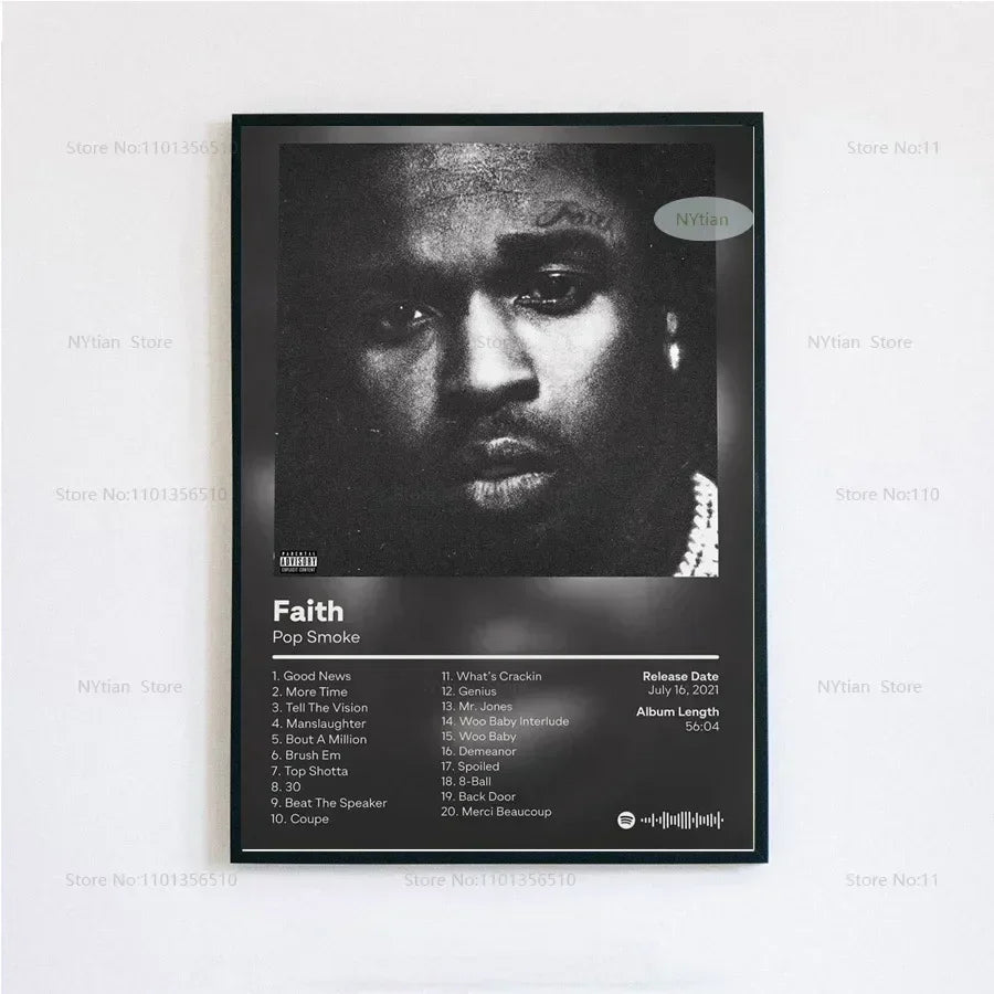 Pop Art Album Smoke Poster