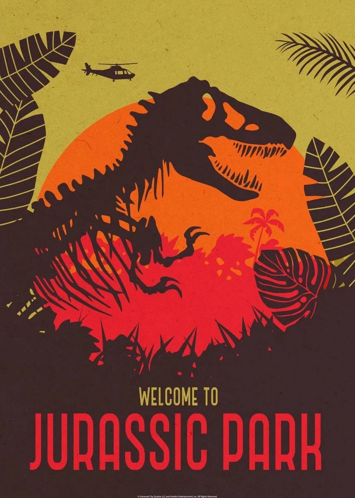 Jurassic Dinosaur Movie Poster