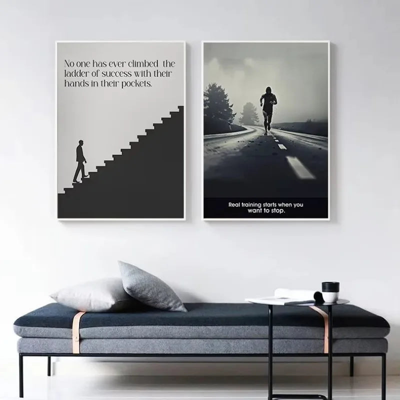 Motivational Positive Quote Canvas
