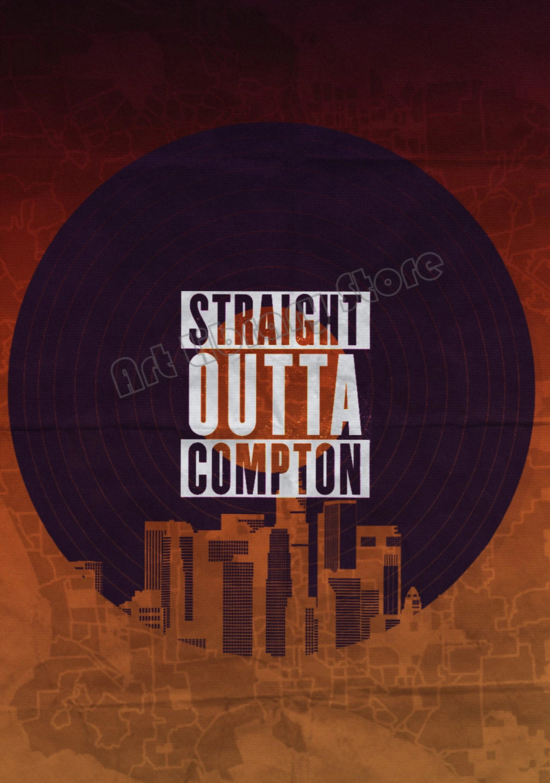 NWA Straight Outta Compton Poster