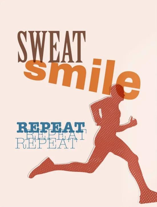 Minimalist Fitness Gym Poster