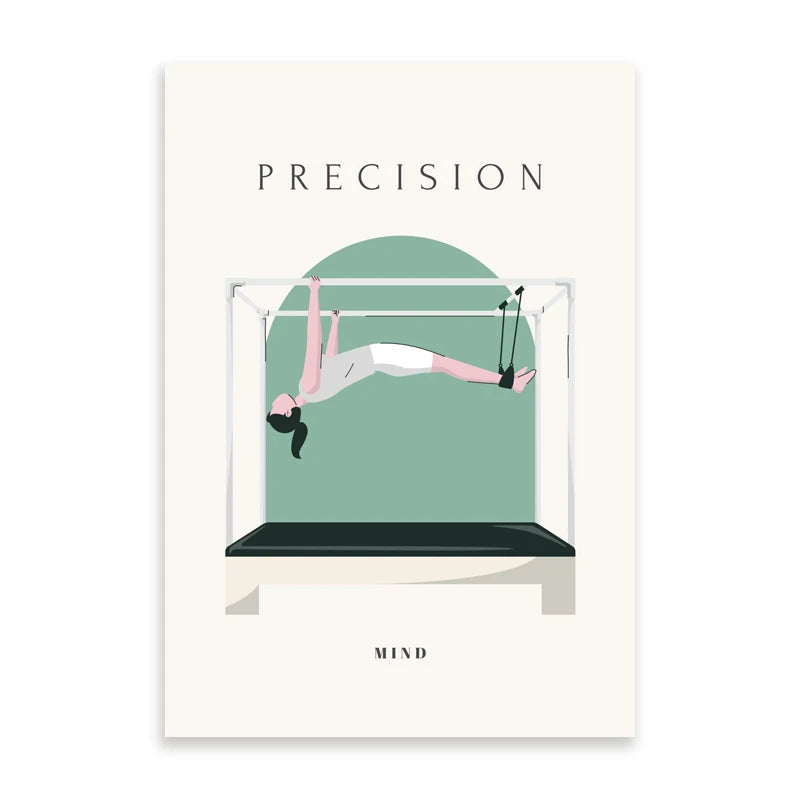 Minimalist Yoga Pose Wall Art