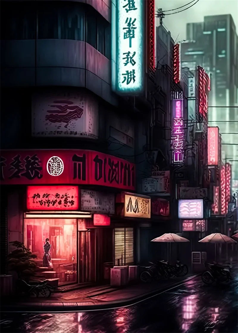 Tokyo Neon Anime Poster