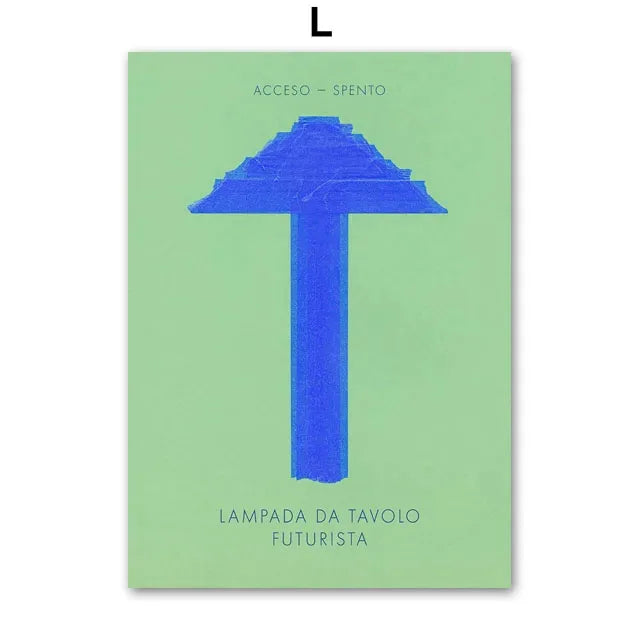 Colorful Crocodile Fish Abstract Canvas