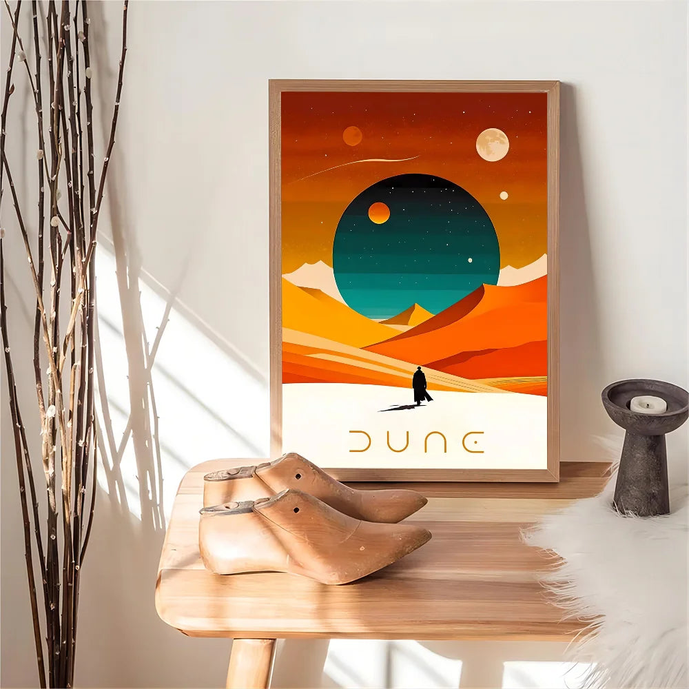 Dune 2024 Sci-Fi Poster